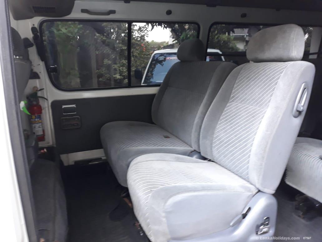 Sri Lanka holiday Van hire