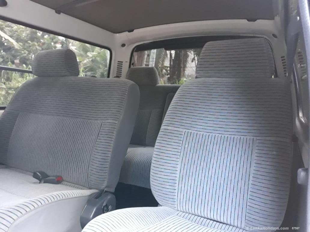 Sri Lanka holiday Van hire