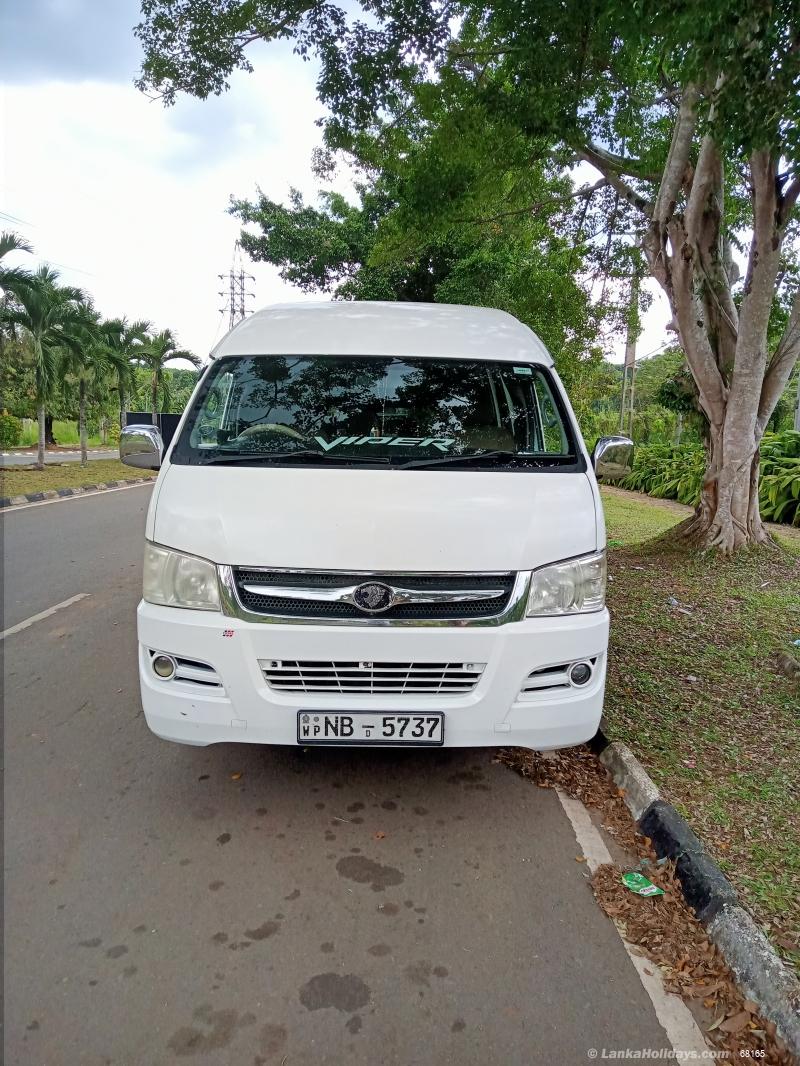 Sri Lanka holiday Van hire