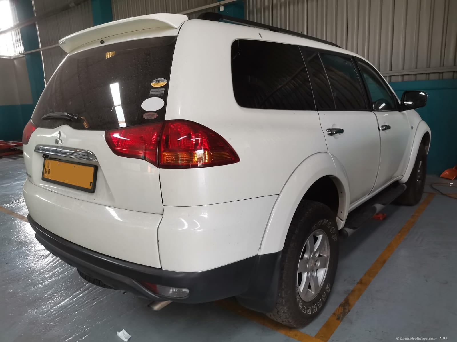 Holiday s in Colombo Rent A Car Montero Sport 4x4 SUV