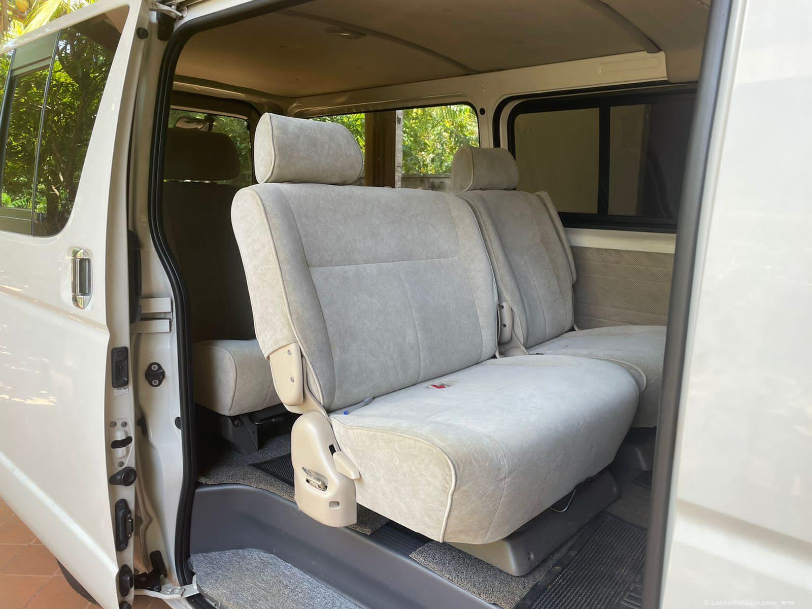 Sri Lanka holiday Van hire