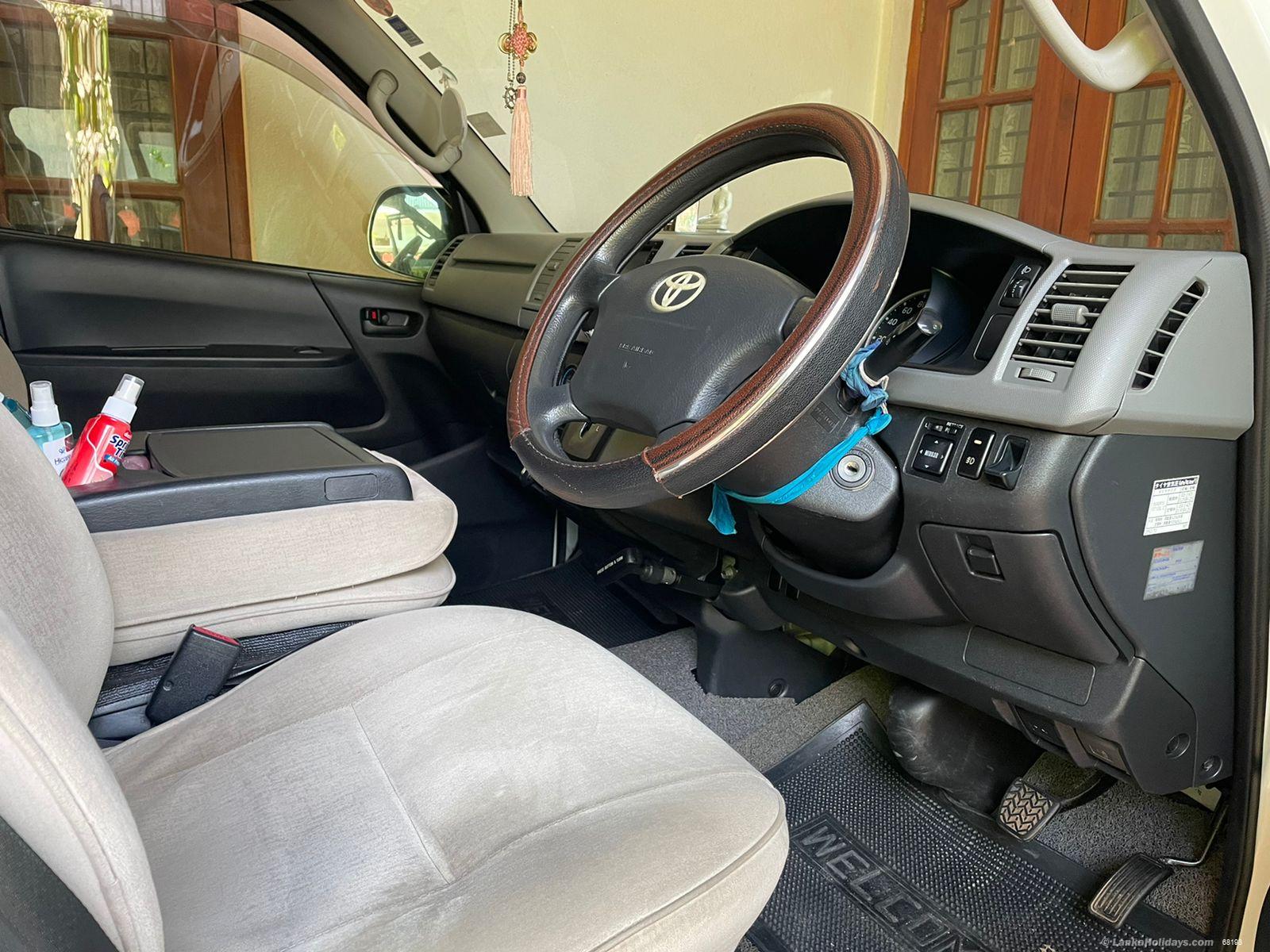 Sri Lanka holiday Van hire