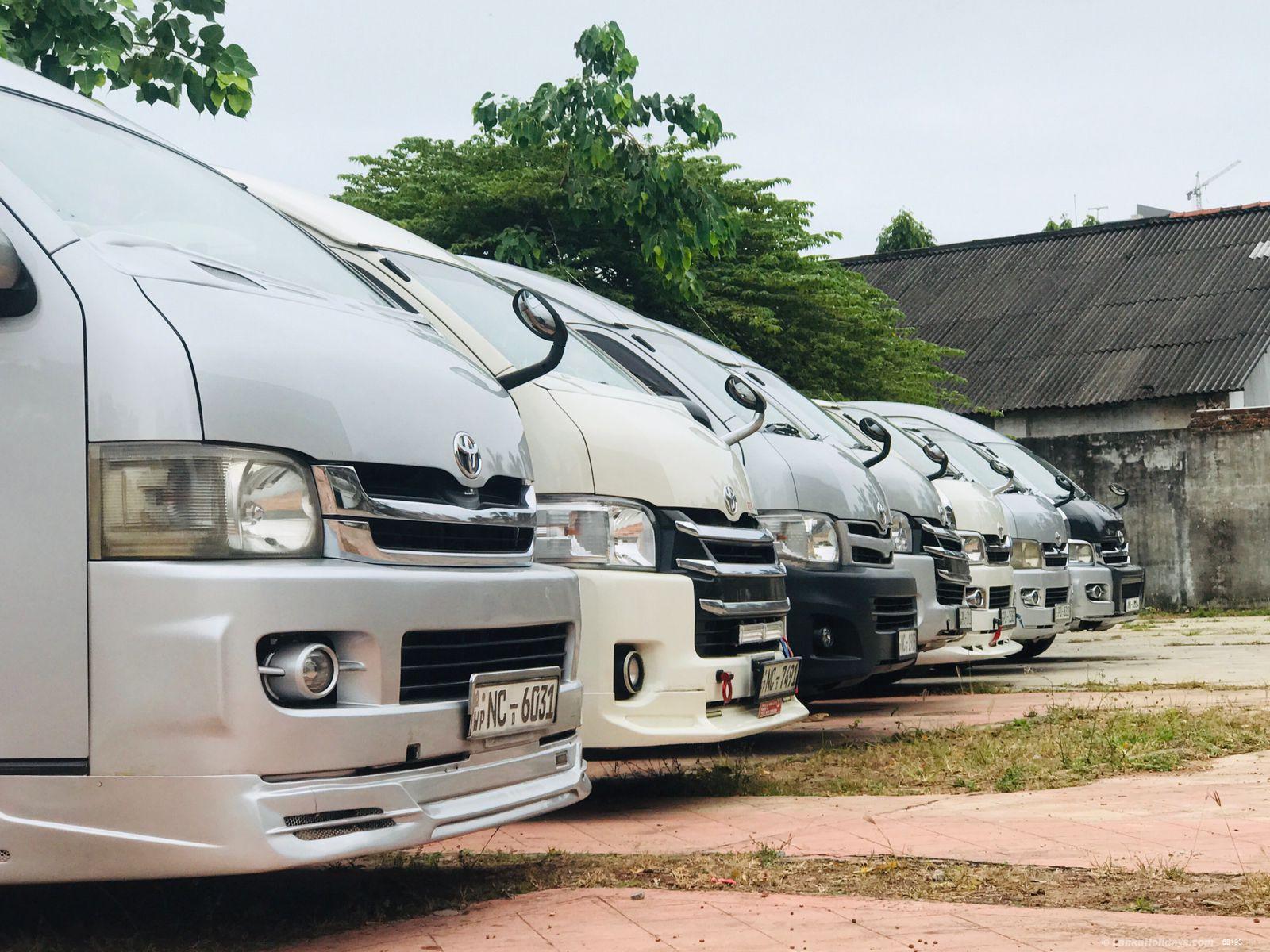 Sri Lanka holiday Van hire