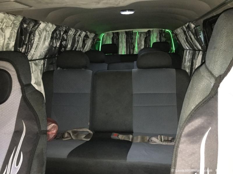 Sri Lanka holiday Van hire