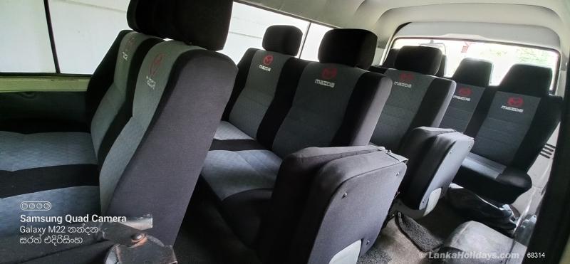 Sri Lanka holiday Van hire