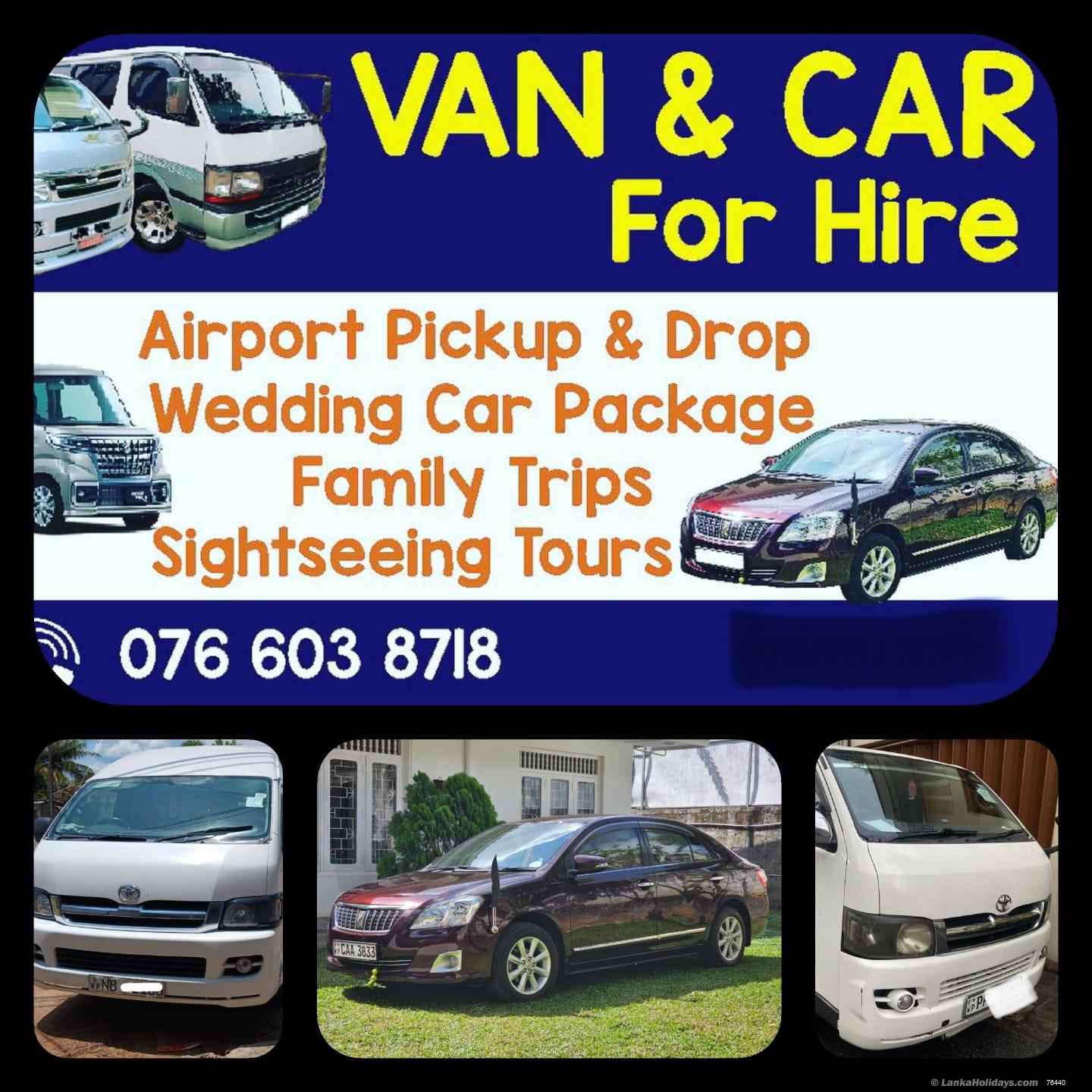 Sri Lanka holiday Car hire