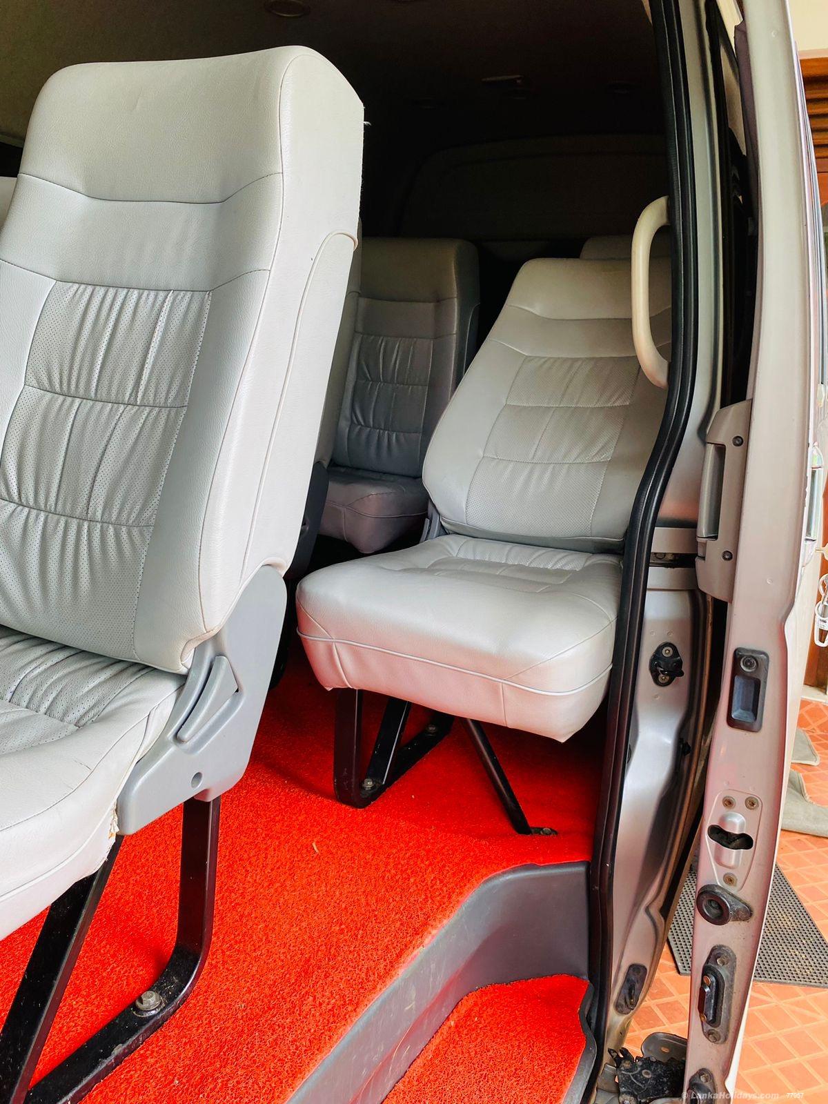 Sri Lanka holiday Van hire
