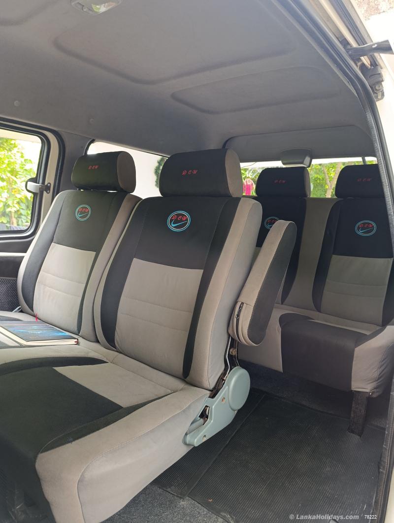 Sri Lanka holiday Van hire